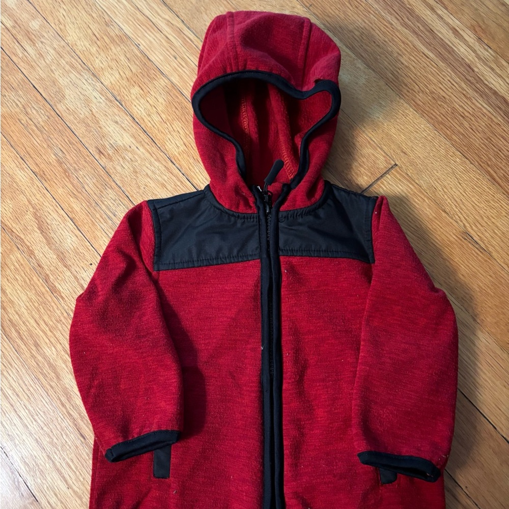 Minus zero pull-up hoodie